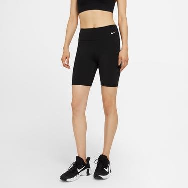  Nike One Dri-Fit Mr 7inç Kadın Siyah Biker Şort