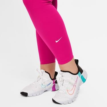  Nike One Dri-Fit Mr Tgt Kadın Pembe Tayt