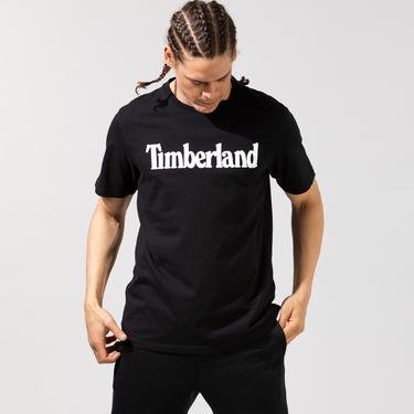  Timberland Kennebec River Linear Erkek Siyah T-Shirt