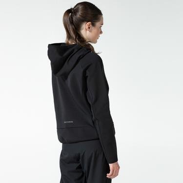  Skechers 2Xi-Lock Sweatshirt Kadın Siyah Sweatshirt
