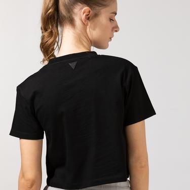 Guess Alexia T-Shirt Kadın Siyah A996 T-Shirt