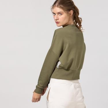  Guess Abby Kadın Yeşil Sweatshirt
