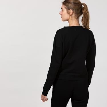  Guess Alene Sweatshirt Kadın Siyah A996 Sweatshirt