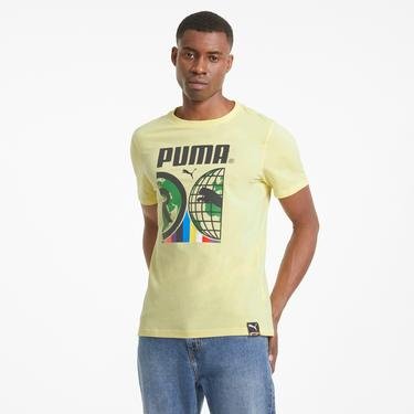  Puma INTL Sarı T-Shirt