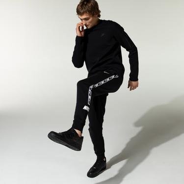  Nike Sportswear Essential Repeat Fleece Jogger Bb Erkek Siyah Eşofman