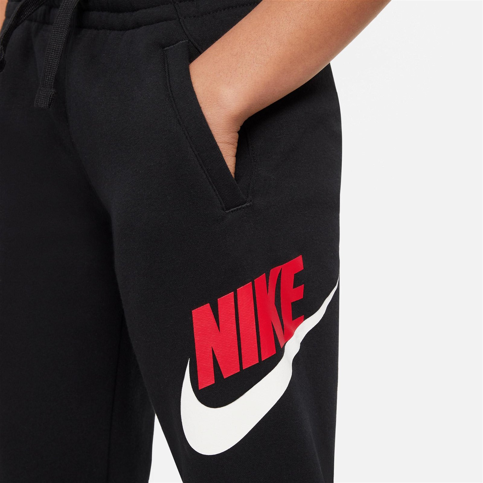 Nike Boys Sportswear Club + Hbr Çocuk Siyah Eşofman Altı