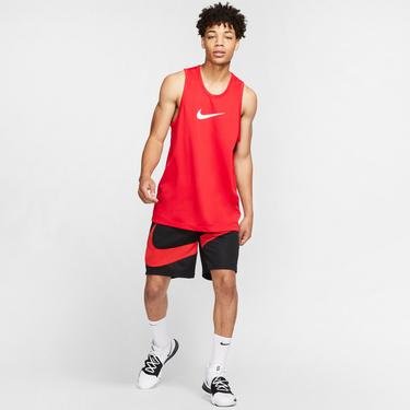  Nike Dri-Fit Top Sl Crssover Sl Top Erkek Kırmızı T-Shirt