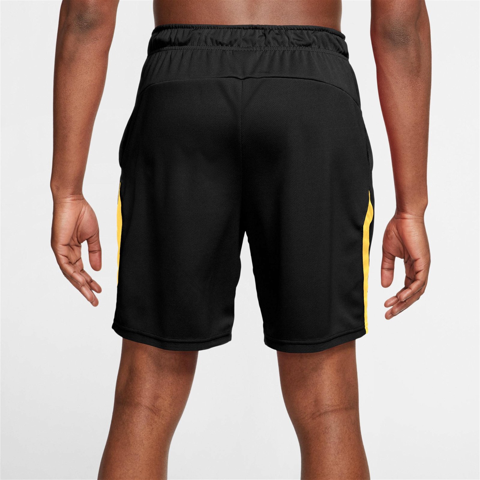 Nike Dri-FIT Knit Train Erkek Siyah Şort