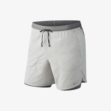  Nike Dri-FIT Flx Strd 2in1 7in Erkek Gri Şort