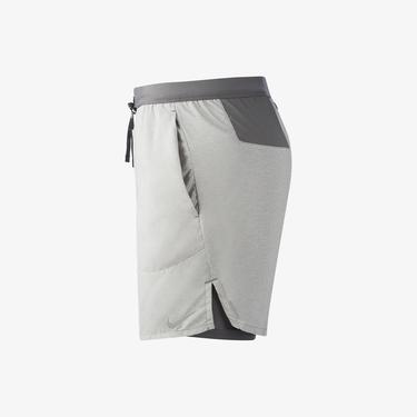  Nike Dri-FIT Flx Strd 2in1 7in Erkek Gri Şort