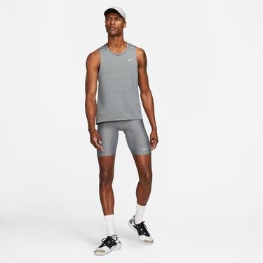  Nike Dri-FIT Fast Half Erkek Gri Koşu Taytı