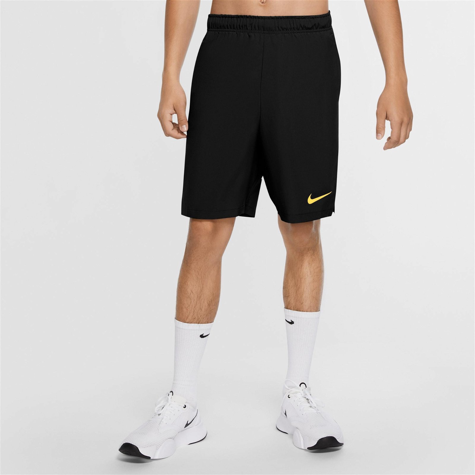 Nike Dri-FIT Flex Wvn Erkek Siyah Şort
