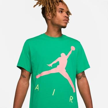  Jordan Jumpman Air Crew Erkek Yeşil T-Shirt