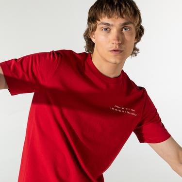  Skechers Graphic Erkek Kırmızı T-Shirt