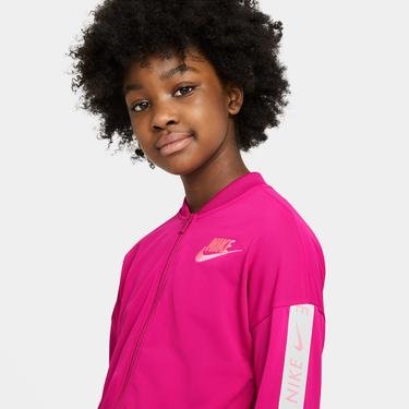  Nike Girls Sportswear Tricot Çocuk Pembe Eşofman Takım