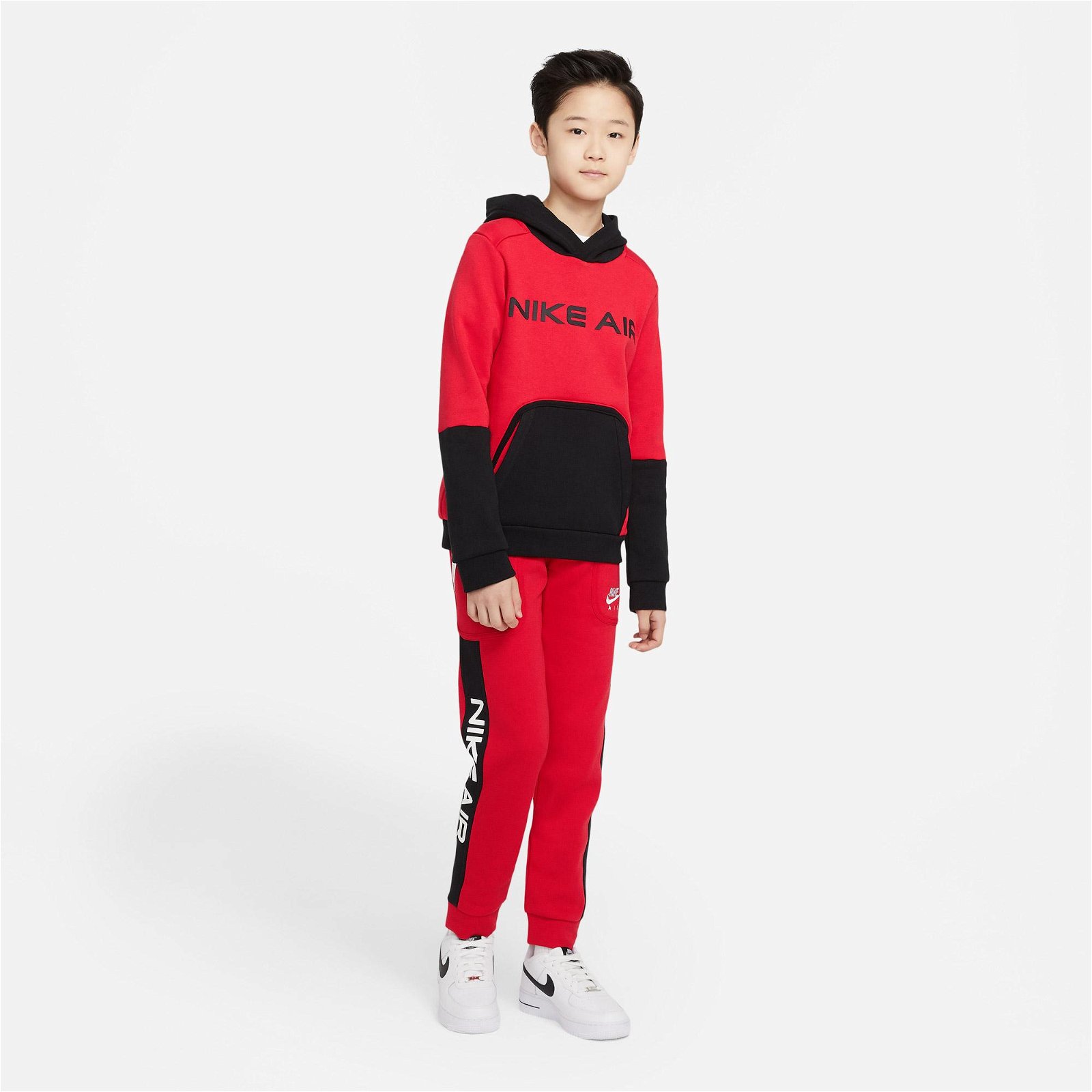 Nike Boys Sportswear Air Çocuk Kırmızı Eşofman Altı