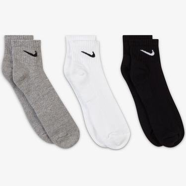  Nike Everyday Cush Ankle 3Pr Erkek Renkli Çorap
