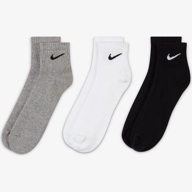  Nike Everyday Cush Ankle 3Pr Erkek Renkli Çorap