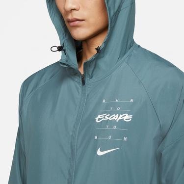  Nike Essntl Wild Run Gx Erkek Yeşil Ceket