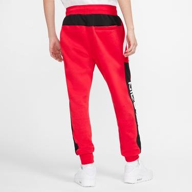  Nike Sportswear Air Fleece Jggr Erkek Kırmızı Eşofman Altı