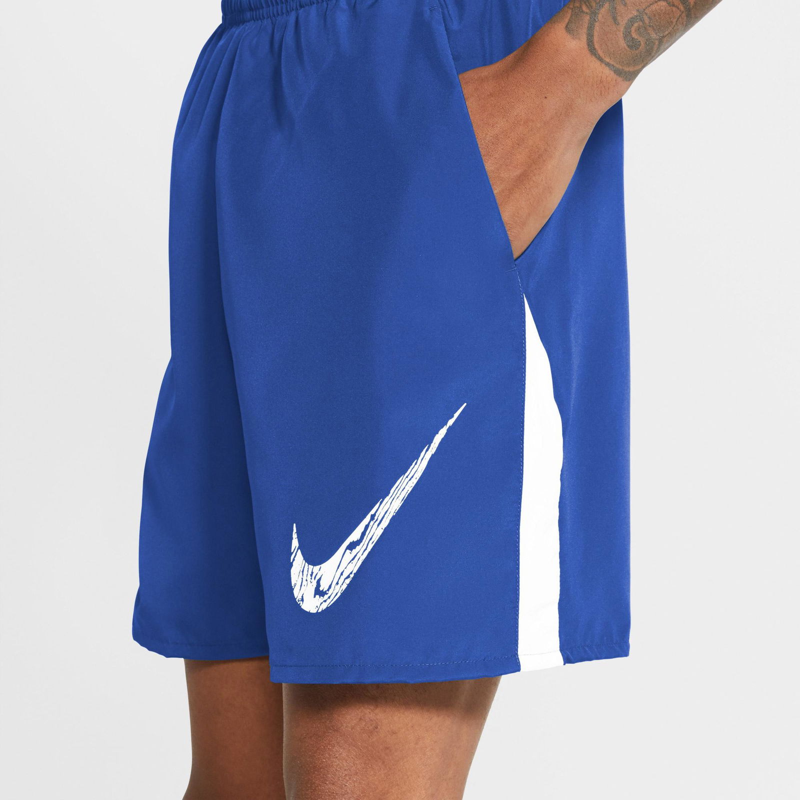 Nike Run 7inç Bf Wr Gx Erkek Mavi Şort