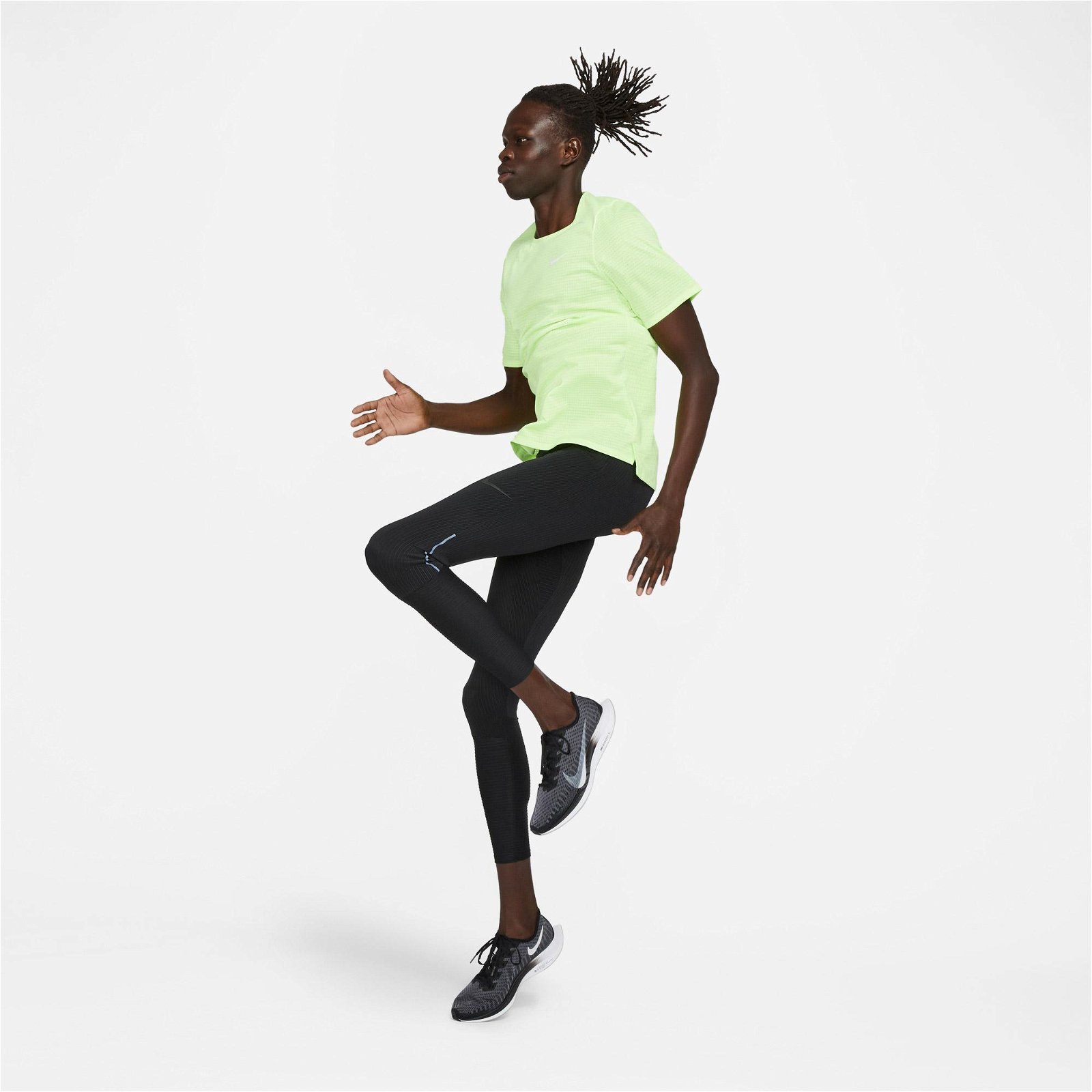 Nike Dri-FIT Swift Erkek Siyah Tayt