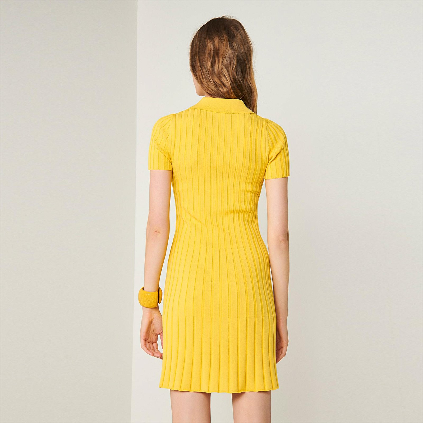JOIN US Kadın Sarı Elbise