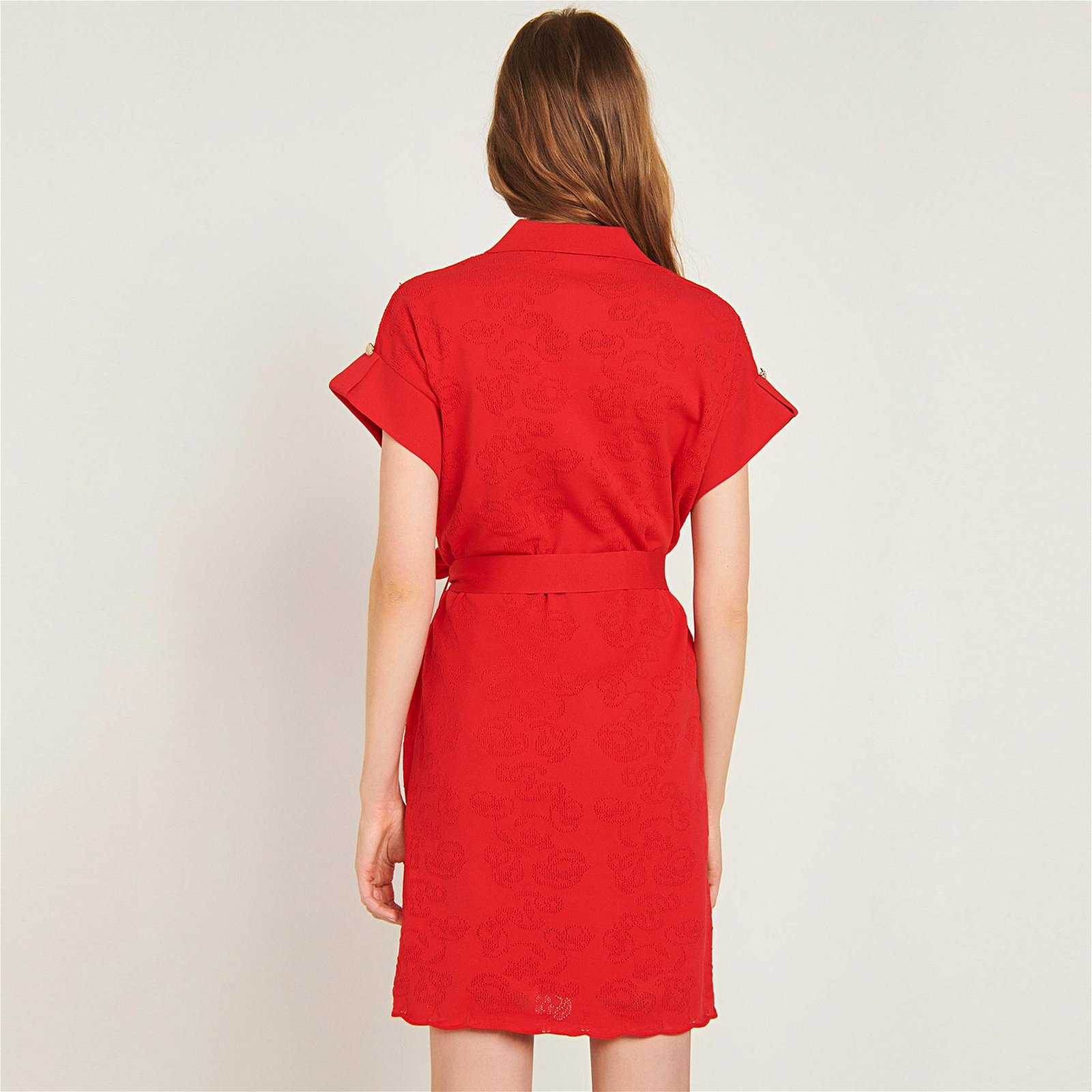 JOIN US Kadın Kırmızı Elbise