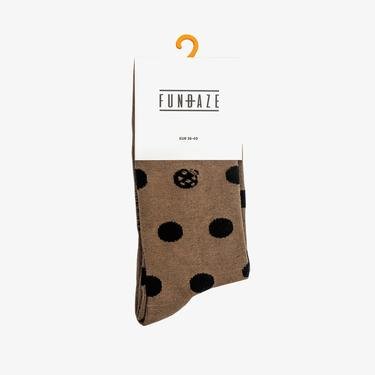  Fundaze Minimal Socks Chocolate Chip Cookie Kahverengi Çorap