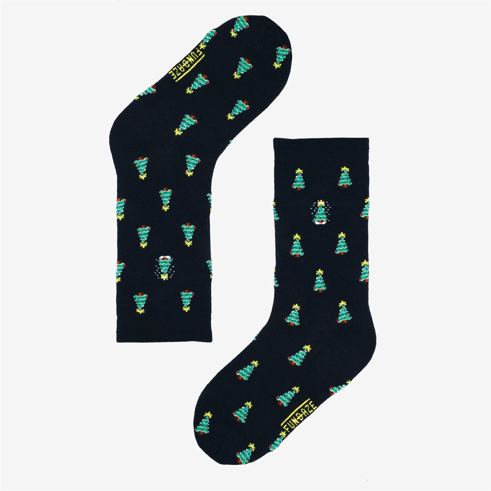 Fundaze Minimal Socks Christmas Tree Lacivert Çorap