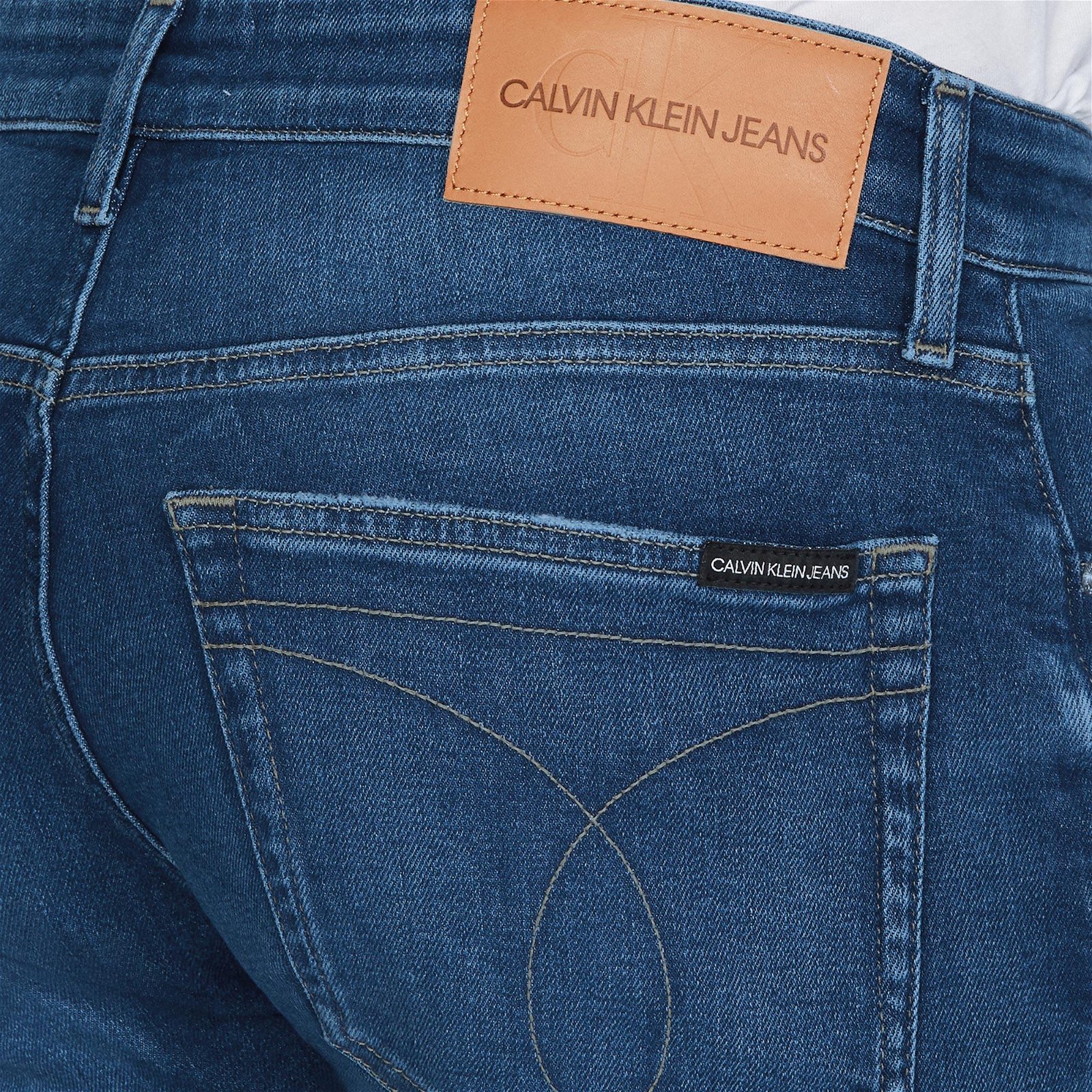 Calvin Klein Jeans 026 Slim Erkek Lacivert Jean