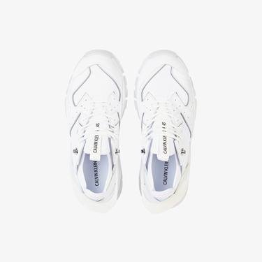  Calvin Klein Jeans Chunky Sole  Laceup Lth-Pu Kadın Beyaz Spor Ayakkabı