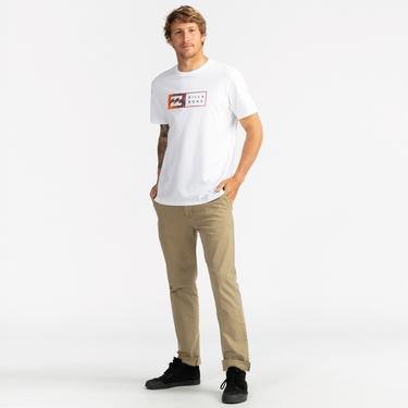  Billabong Inversed Erkek Beyaz T-Shirt