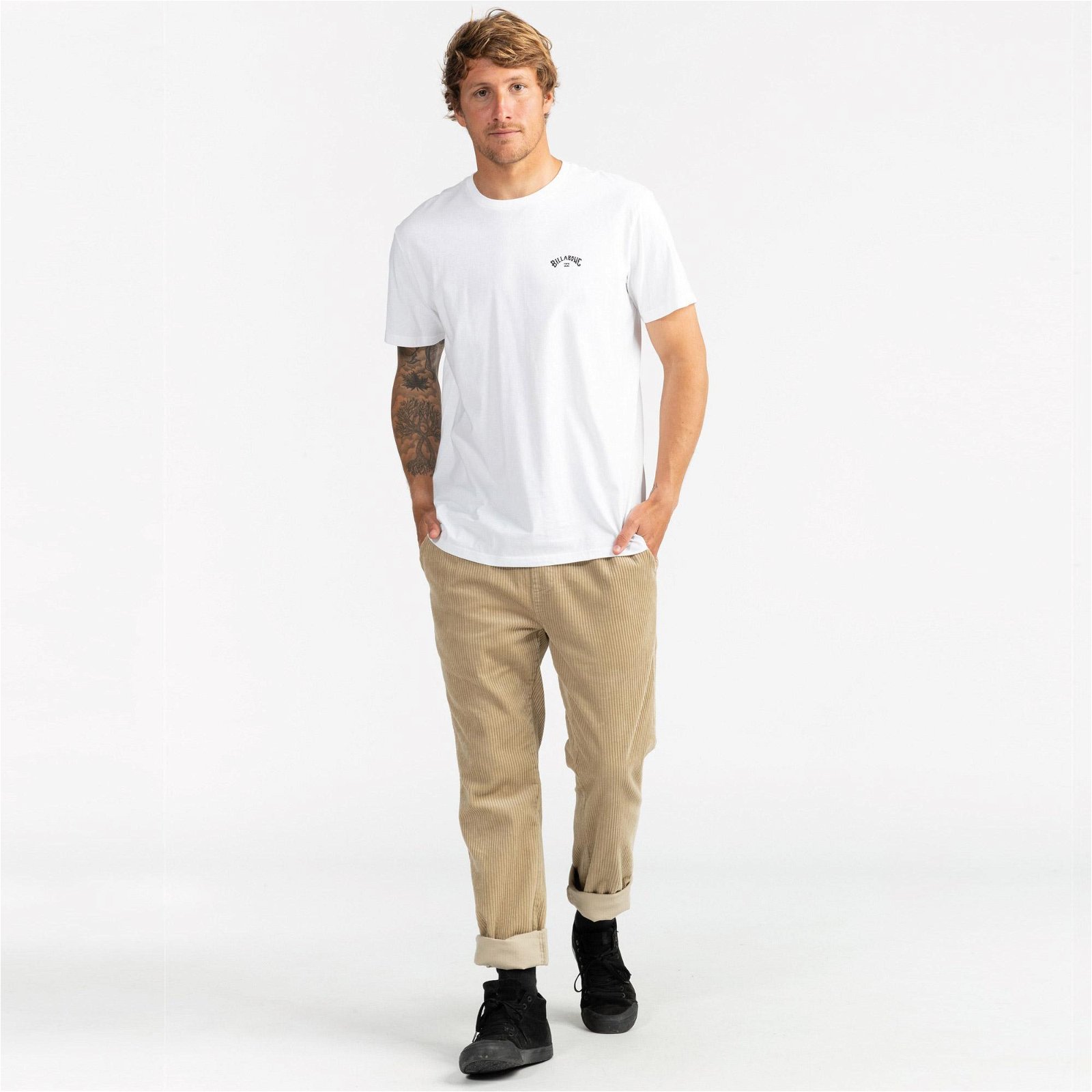 Billabong Arch Wave Erkek Beyaz T-Shirt