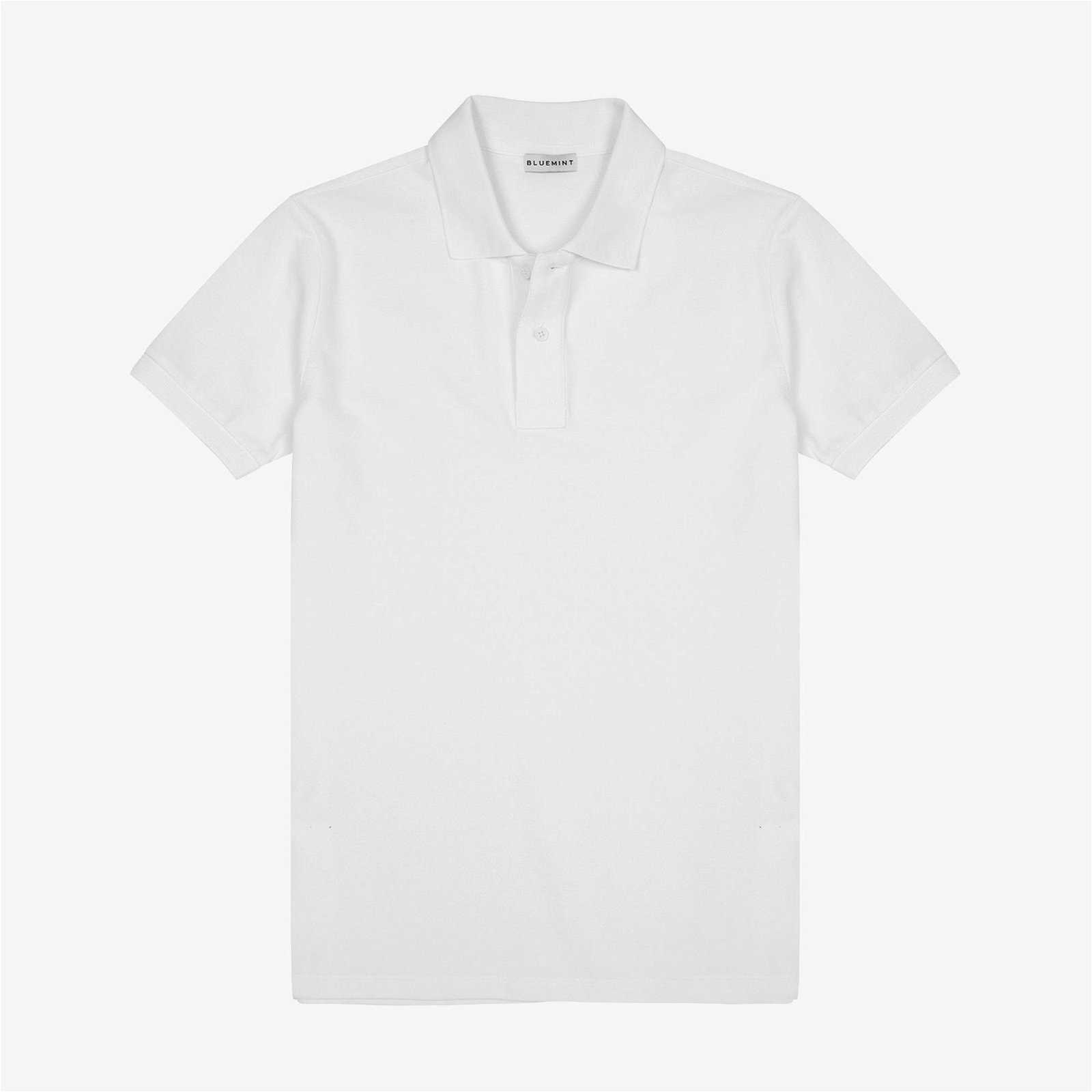 Bluemint Bruce II Erkek Beyaz Polo T-Shirt
