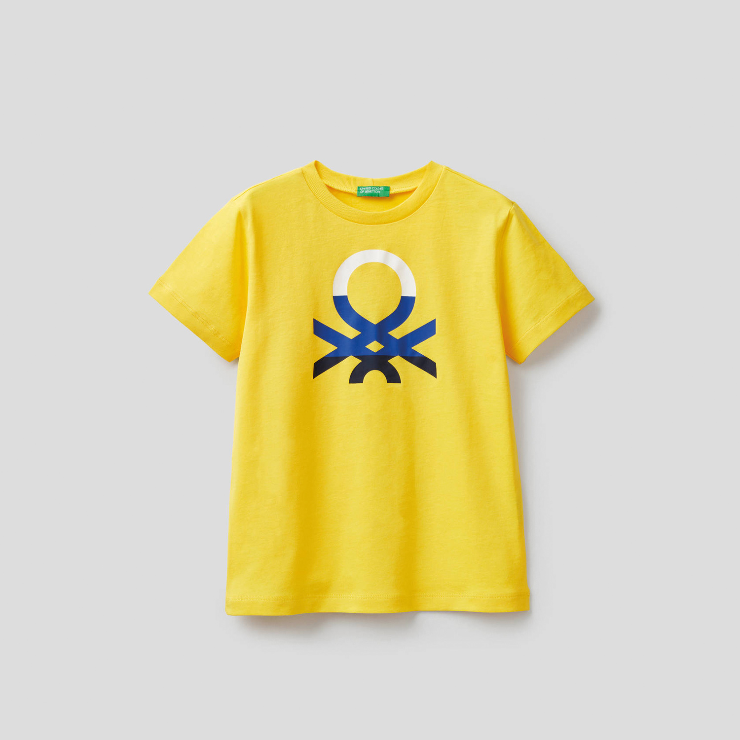  Benetton Erkek Çocuk Sarı T-Shirt
