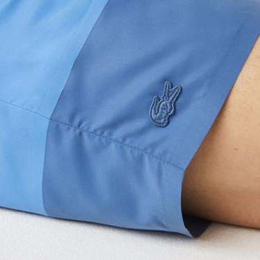  Lacoste Erkek Mavi Renk Bloklu Mayo Şort