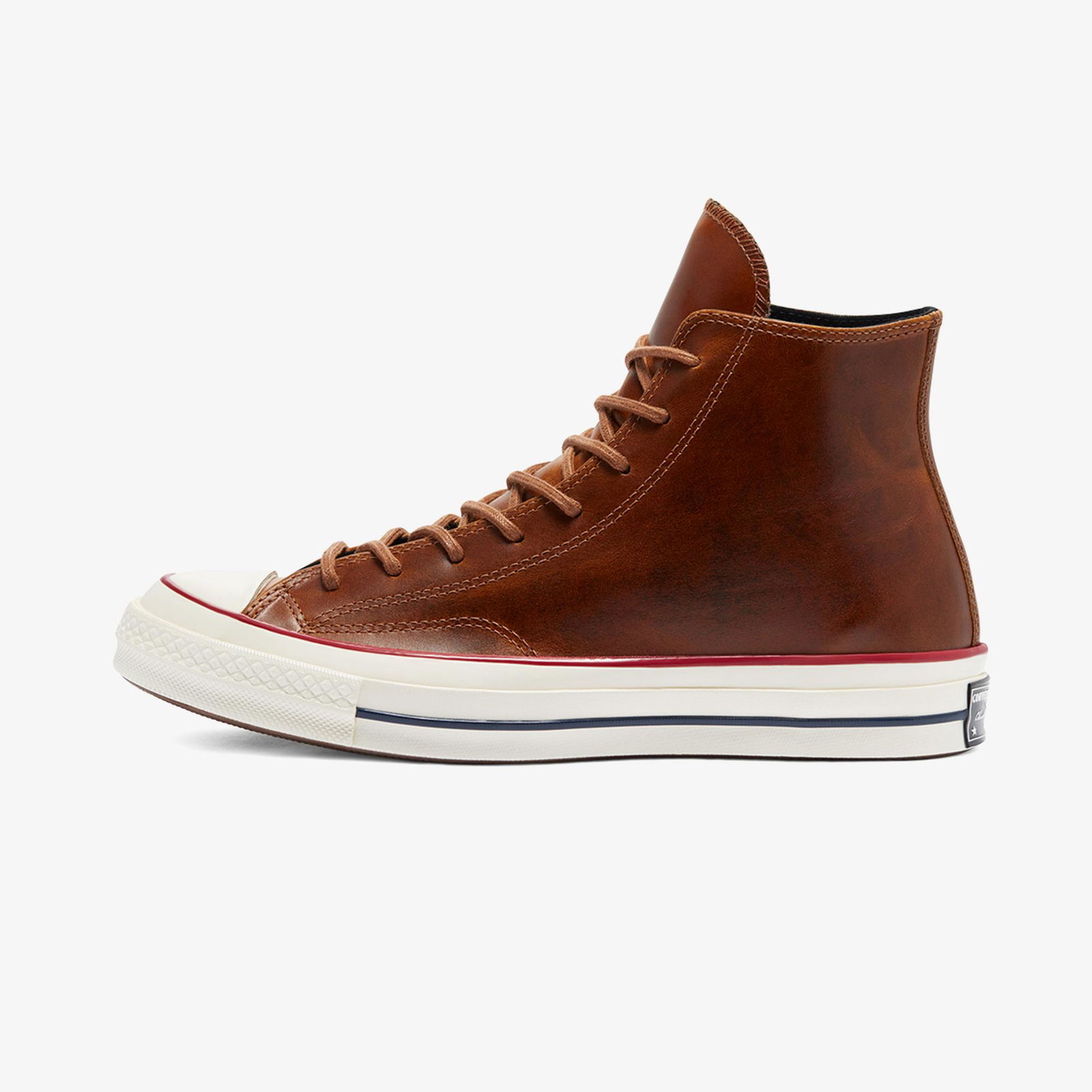 Converse Chuck 70 Premium Leather Hi Erkek Kahverengi Sneaker