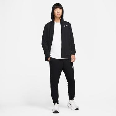  Nike Dri-Fit Hoddie Full-Zip Erkek Siyah Kapüşonlu Sweatshirt