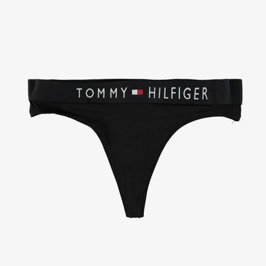  Tommy Hilfiger Kadın Siyah Tanga Külot