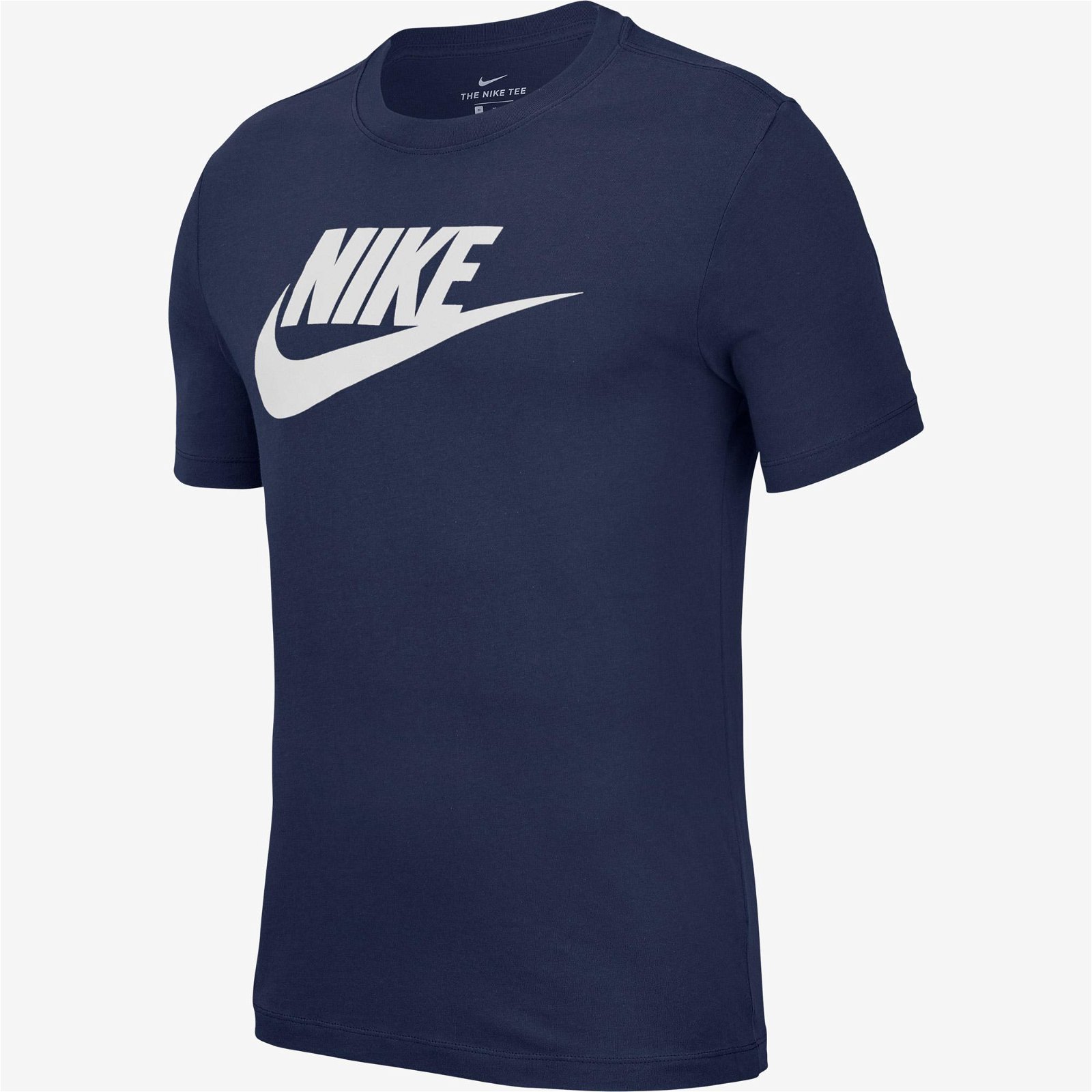 Nike Sportswear Icon Futura Erkek Mavi T-Shirt