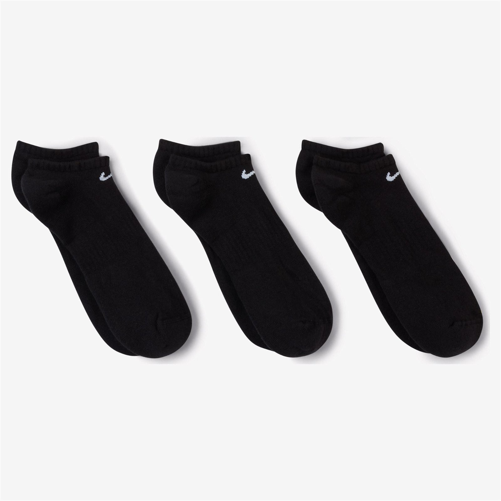 Nike U Everyday Cush Ns 3'lü Unisex Siyah Çorap