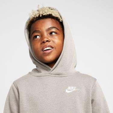  Nike Sportswear Club Pullover Çocuk Gri Sweatshirt