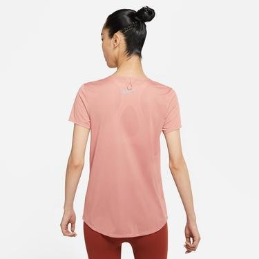  Nike Miler Run Division Gx Kadın Kırmızı/Pembe T-Shirt