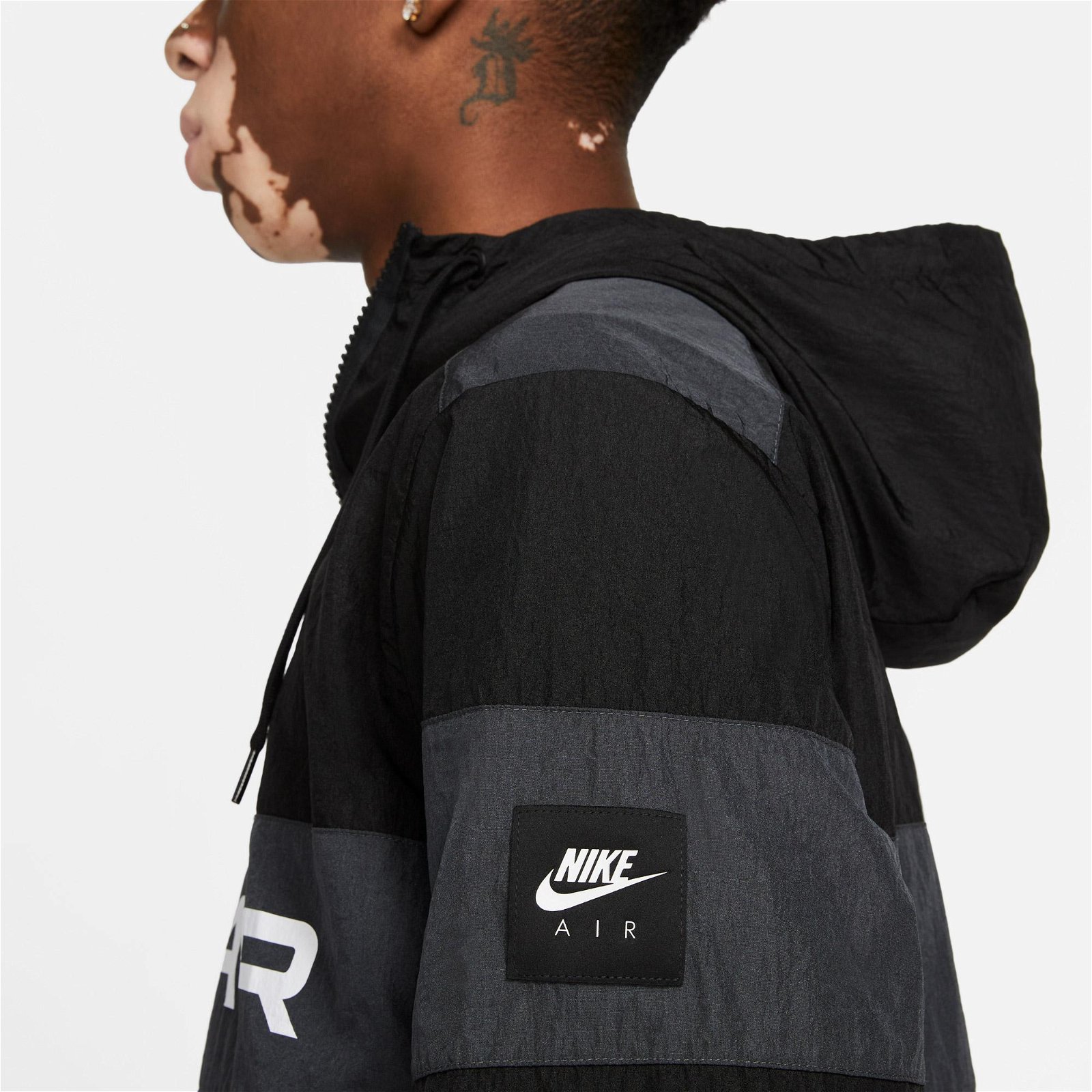 Nike Sportswear Air Unlnd Anorak Erkek Siyah Ceket