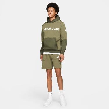  Nike Sportswear Air Pullover Fleece Erkek Yeşil Sweatshirt