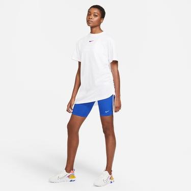  Nike Sportswear Essential Prnt Kadın Beyaz Elbise