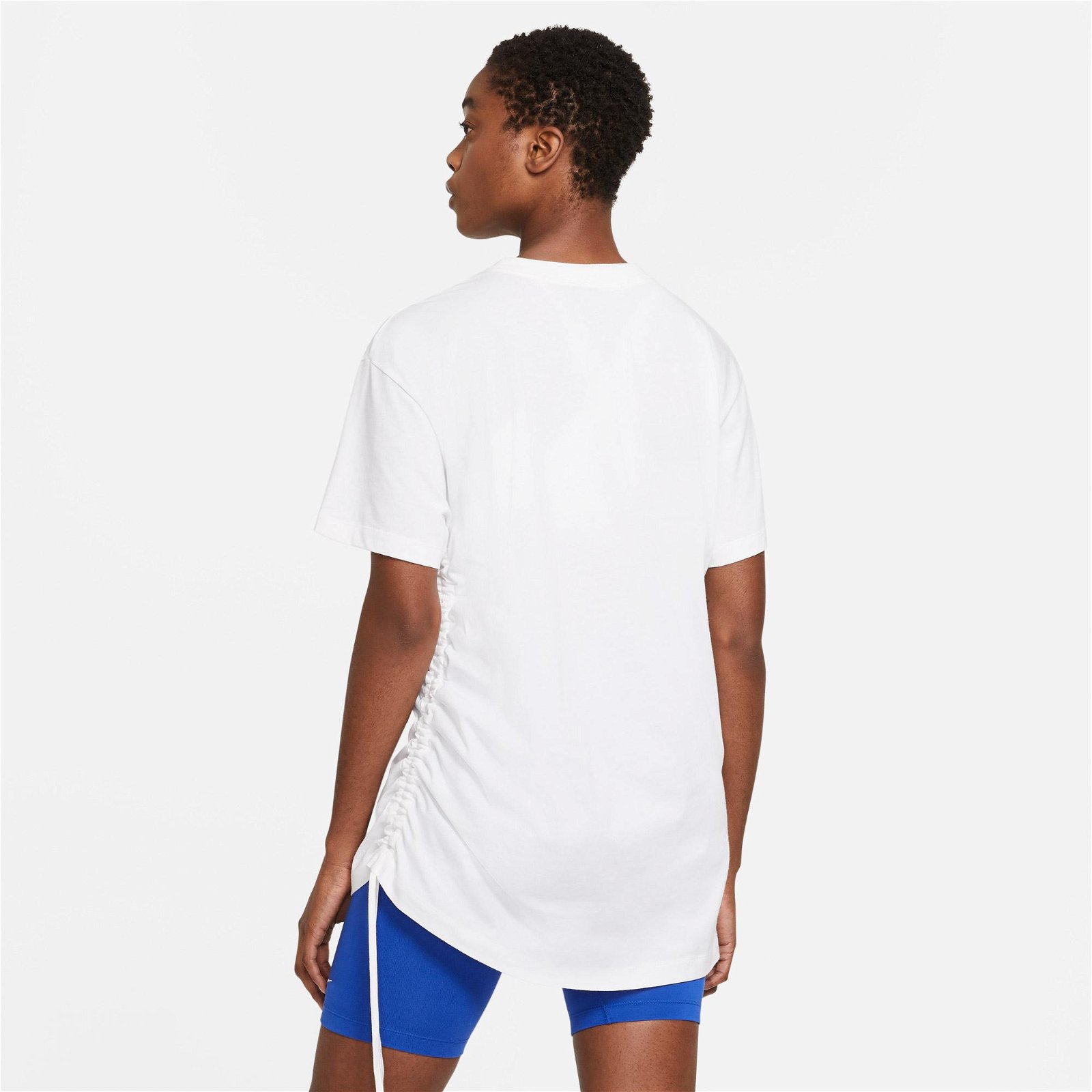 Nike Sportswear Essential Prnt Kadın Beyaz Elbise