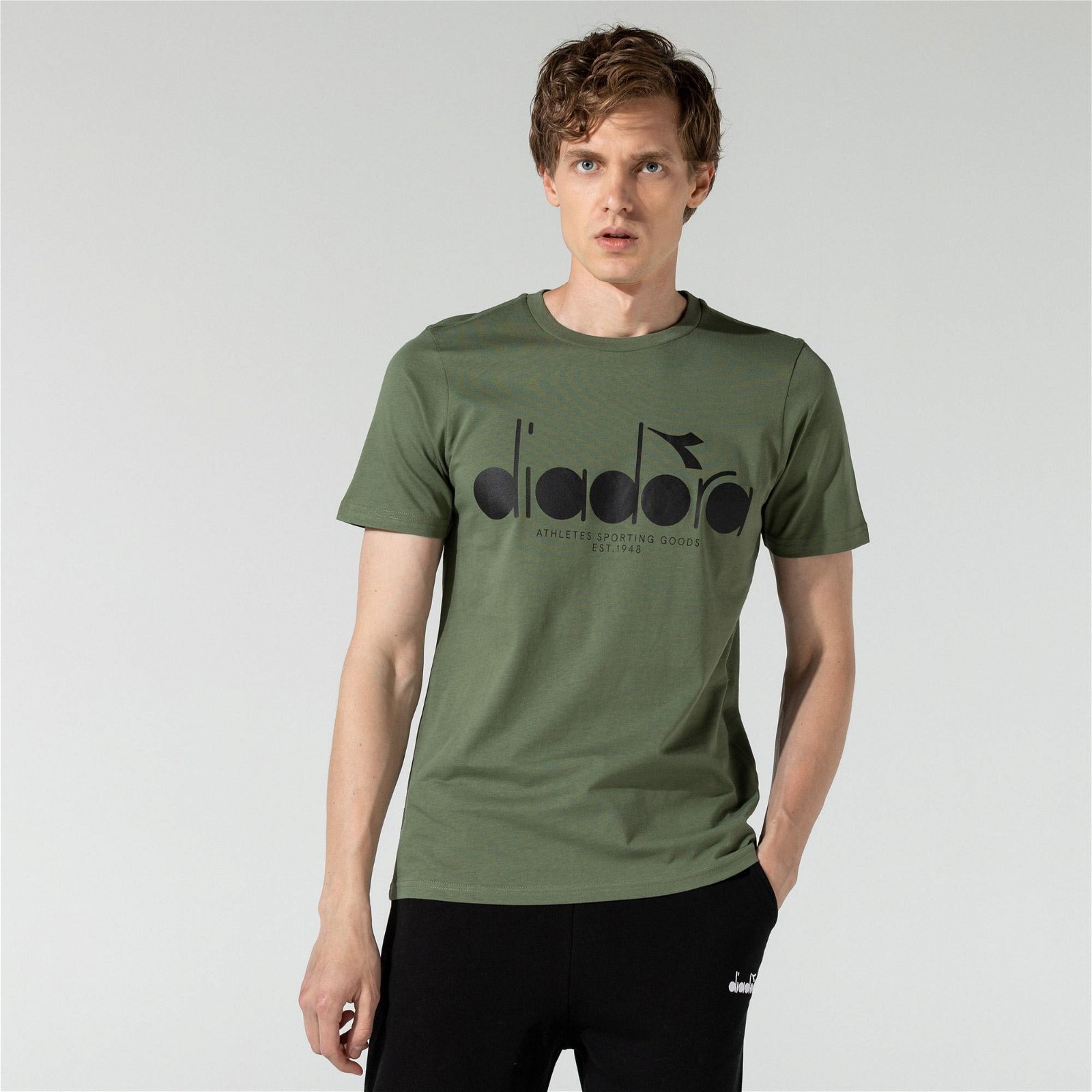 Diadora Iconic Erkek Yeşil T-Shirt