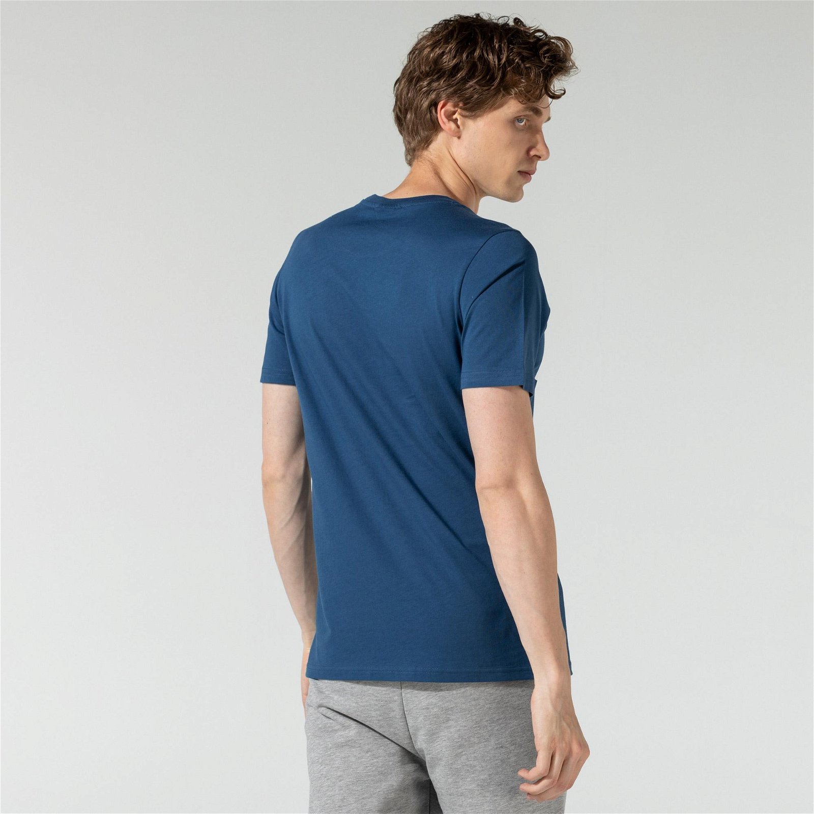 Diadora Iconic Erkek Mavi T-Shirt